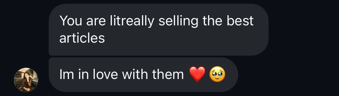 Customer review screenshot