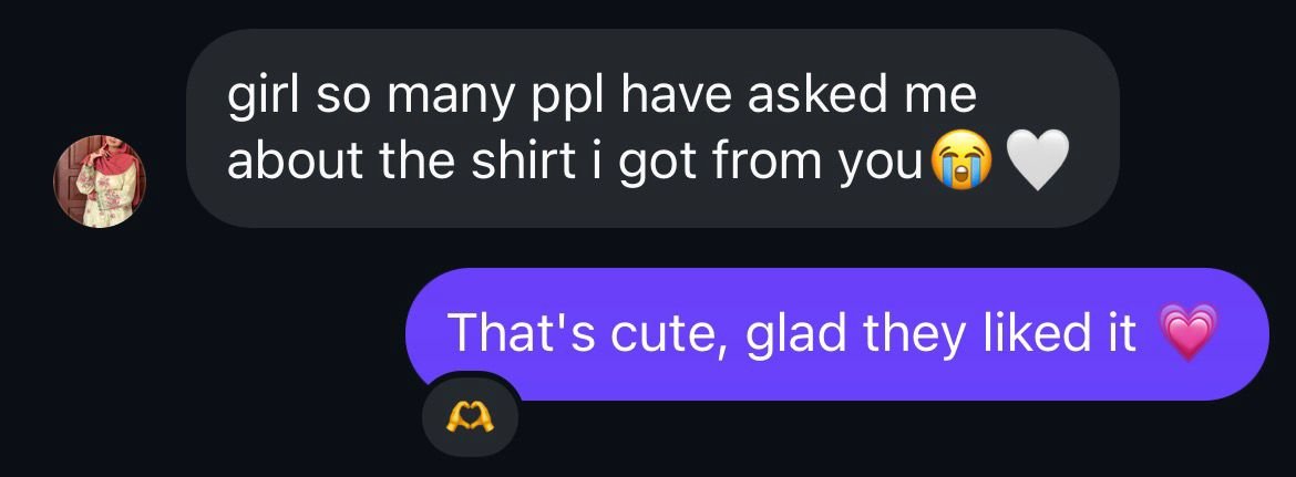 Customer review screenshot