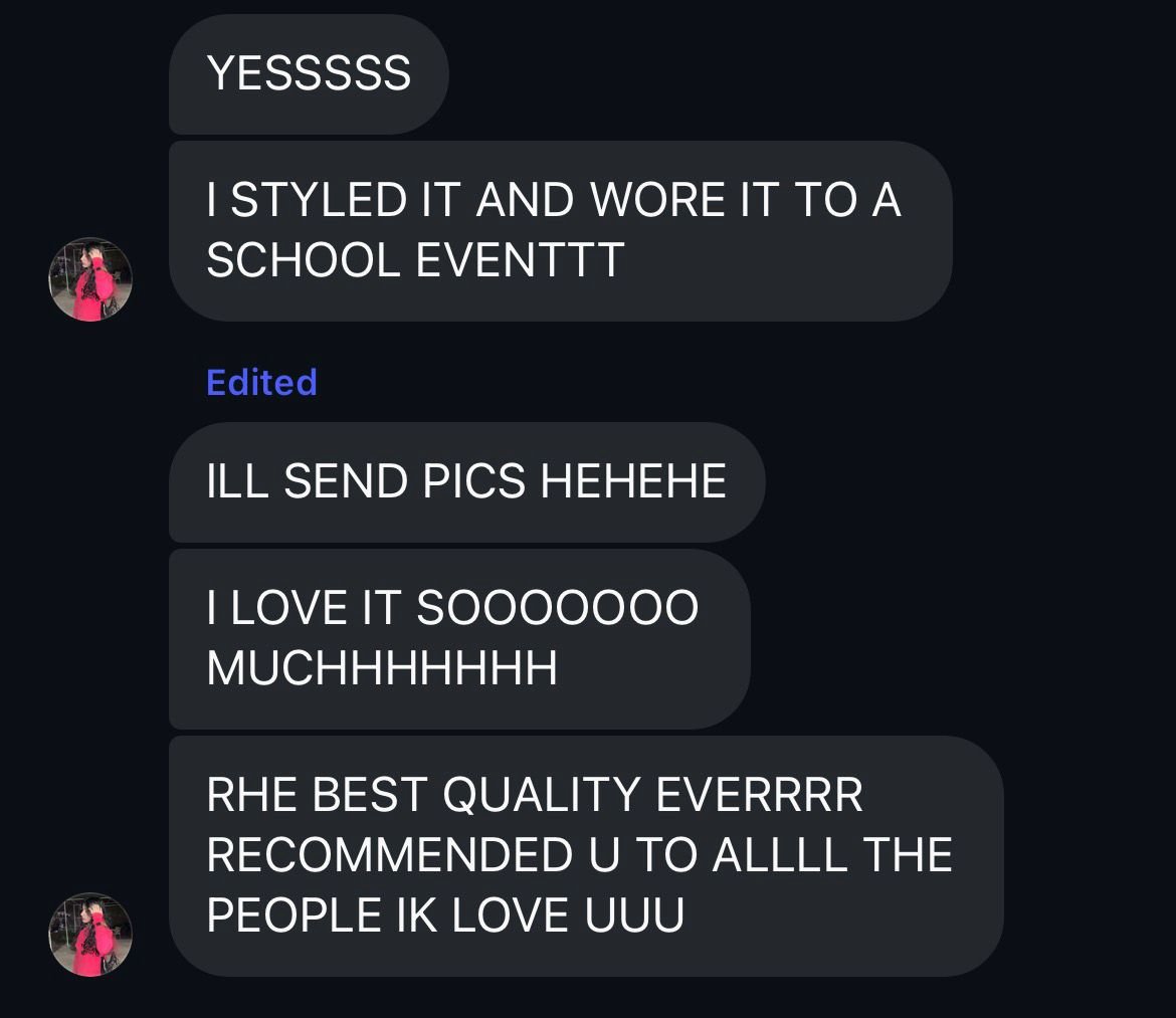 Customer review screenshot