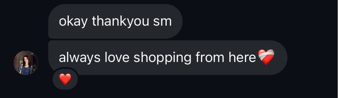 Customer review screenshot